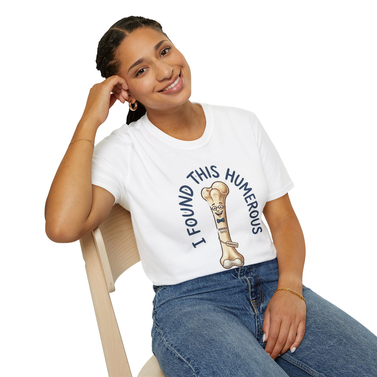 I Found This Humerous T-Shirt — Funny Bone Cartoon Tee