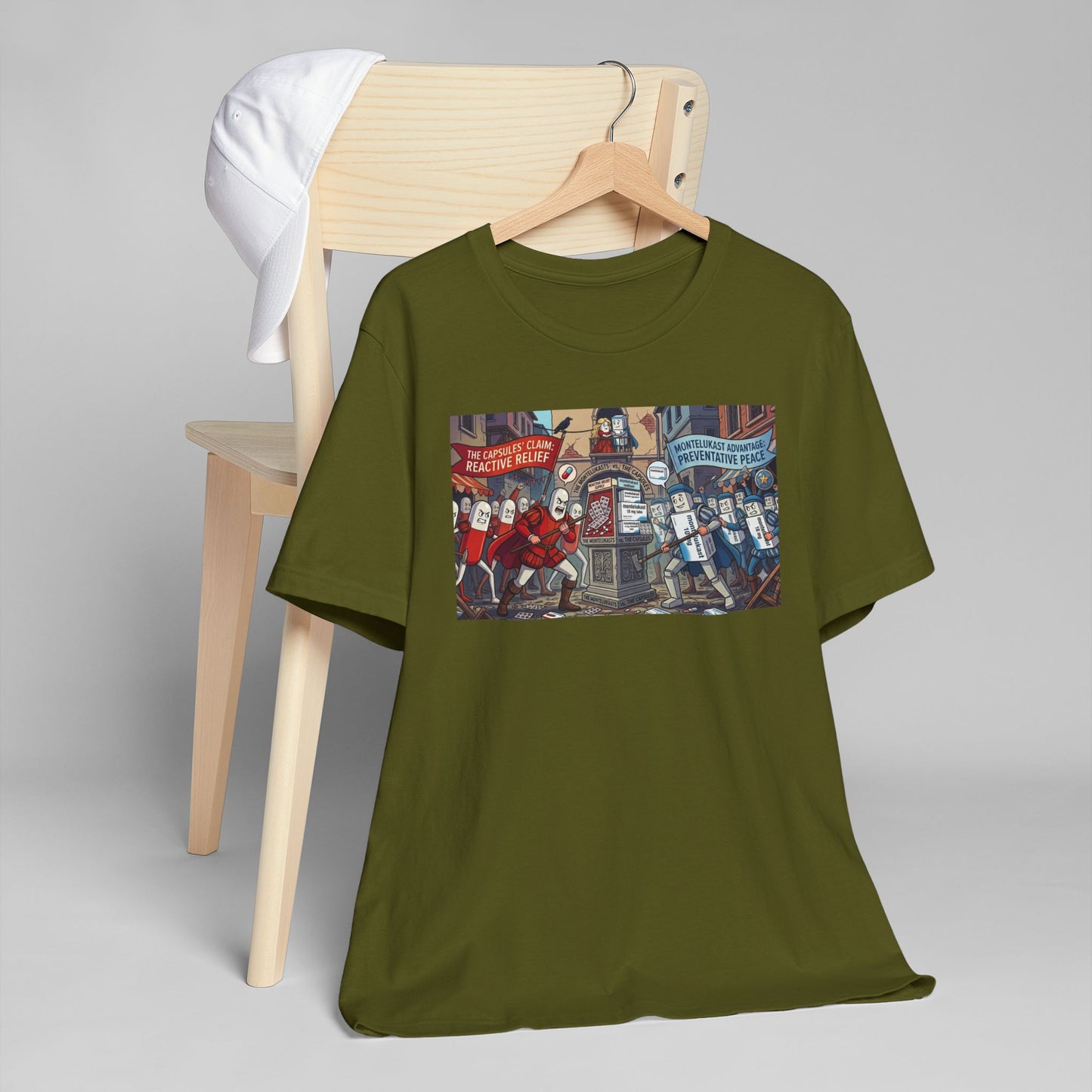 Montelukast vs. The Capsules Tee