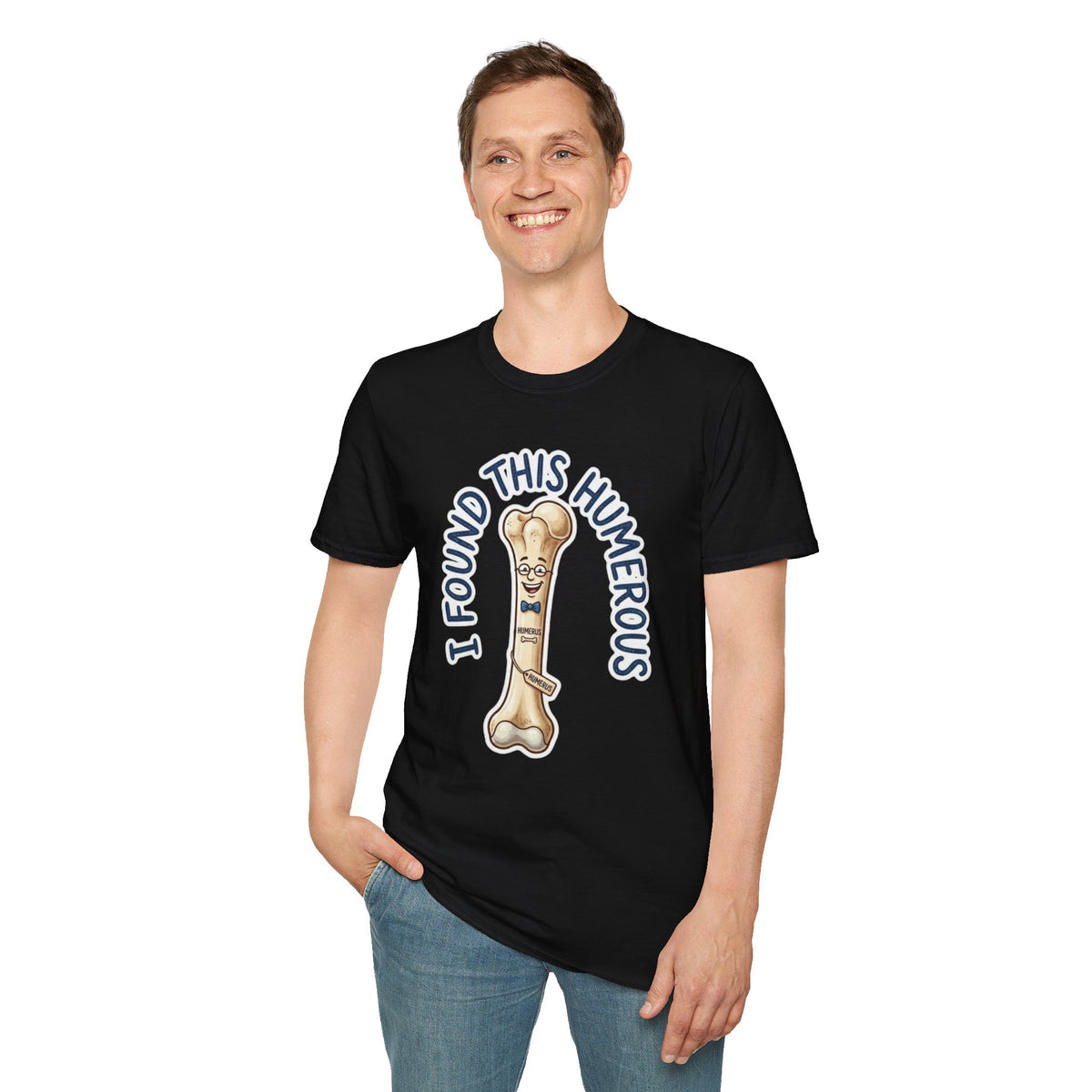 I Found This Humerous T-Shirt — Funny Bone Cartoon Tee