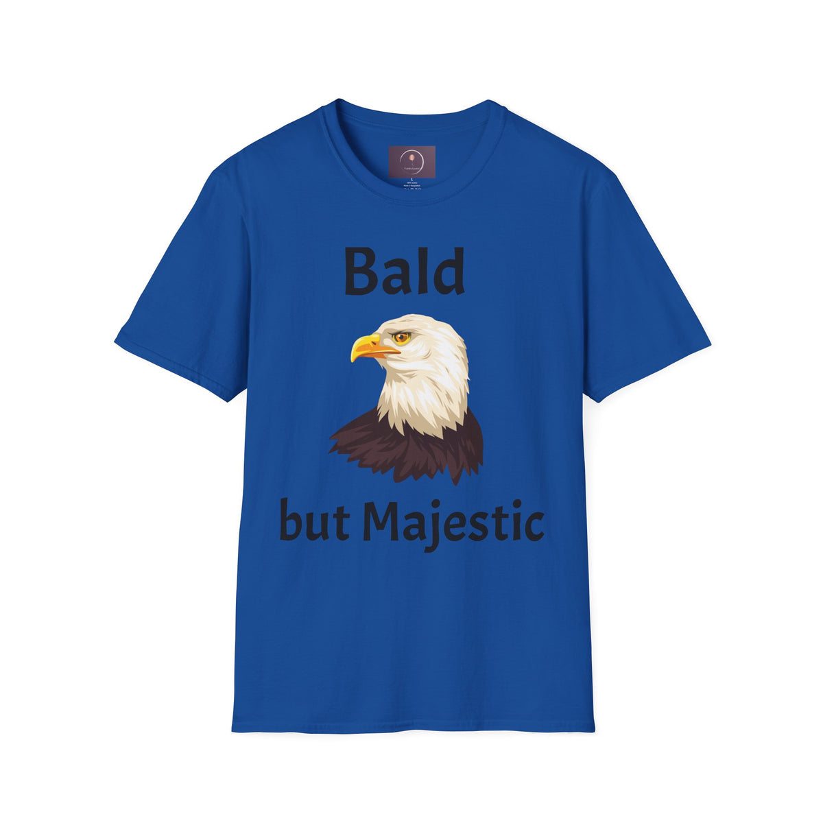 Bald but Majestic T‑Shirt — Bald Eagle Graphic Tee