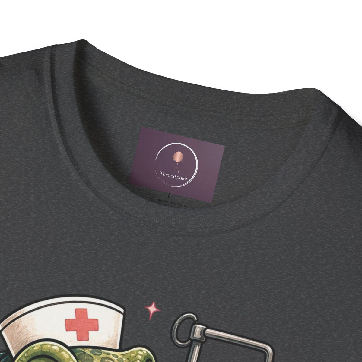 Nurse Dino T‑Shirt — Cute Daptomycin IV Cartoon Tee for Nurses & Med Students