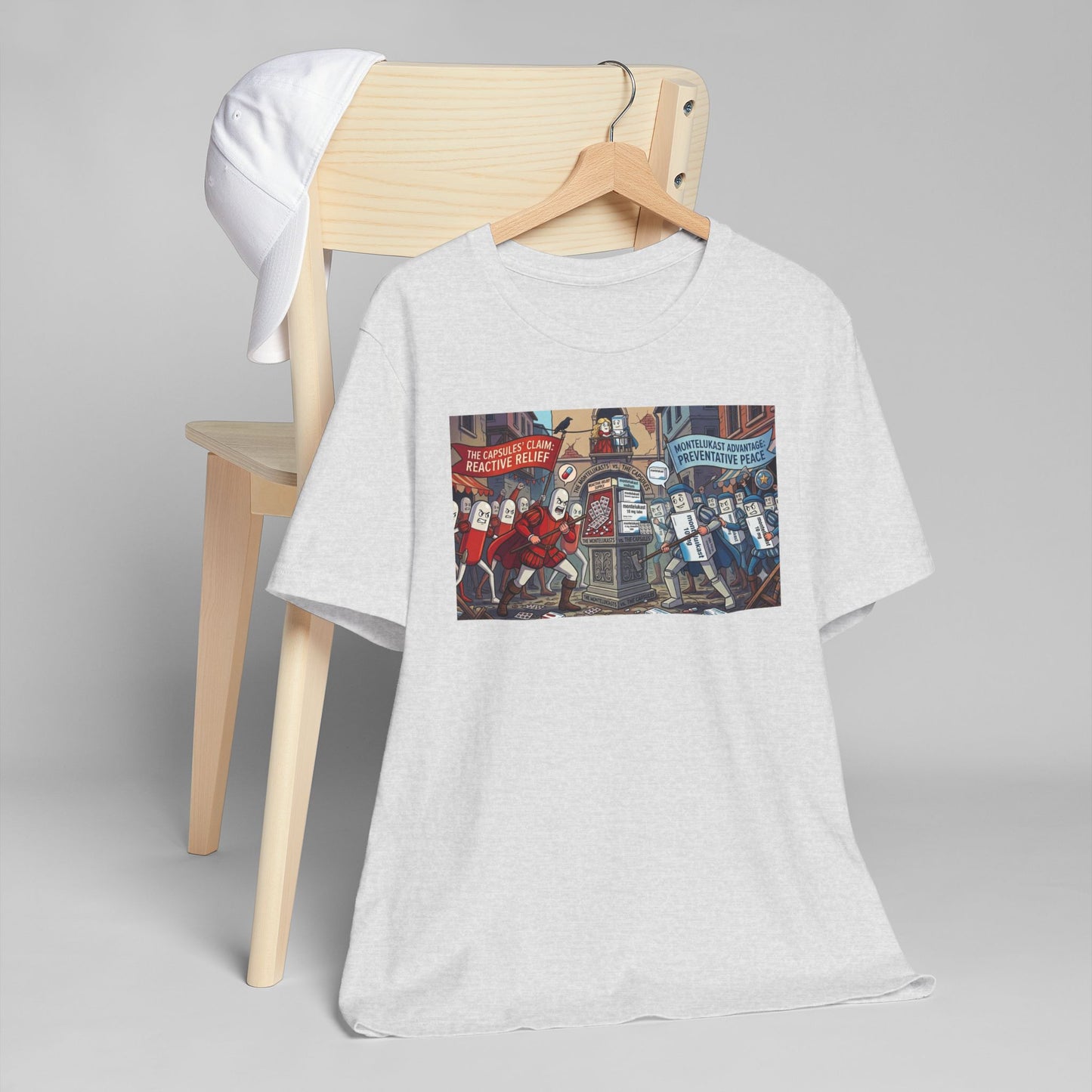 Montelukast vs. The Capsules Tee