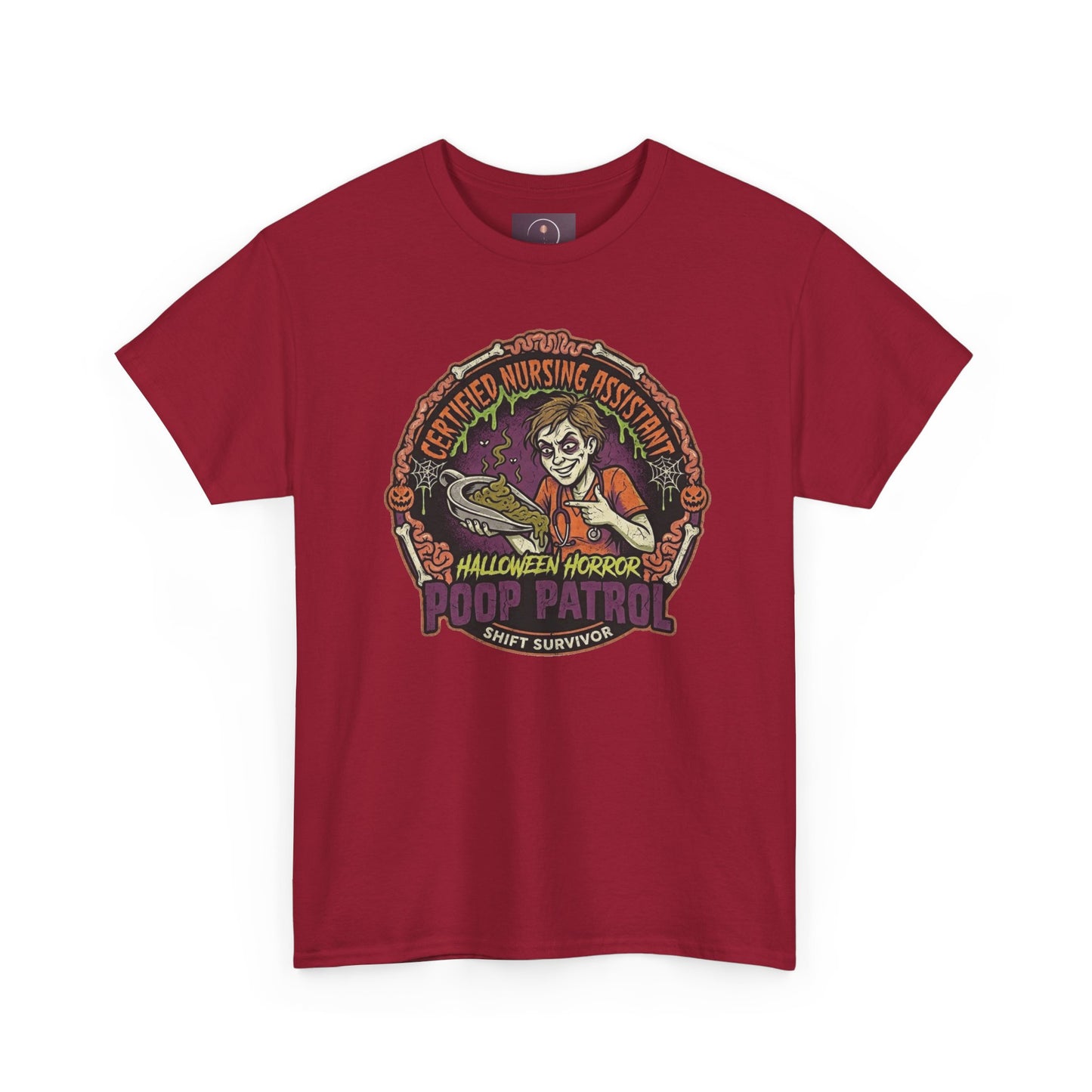 CNA Poop Patrol Halloween Horror Tee
