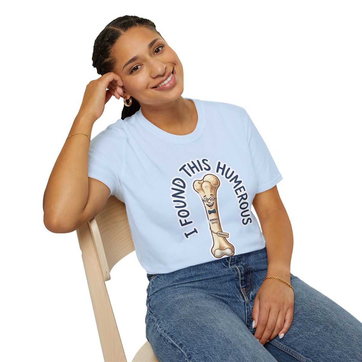 I Found This Humerous T-Shirt — Funny Bone Cartoon Tee