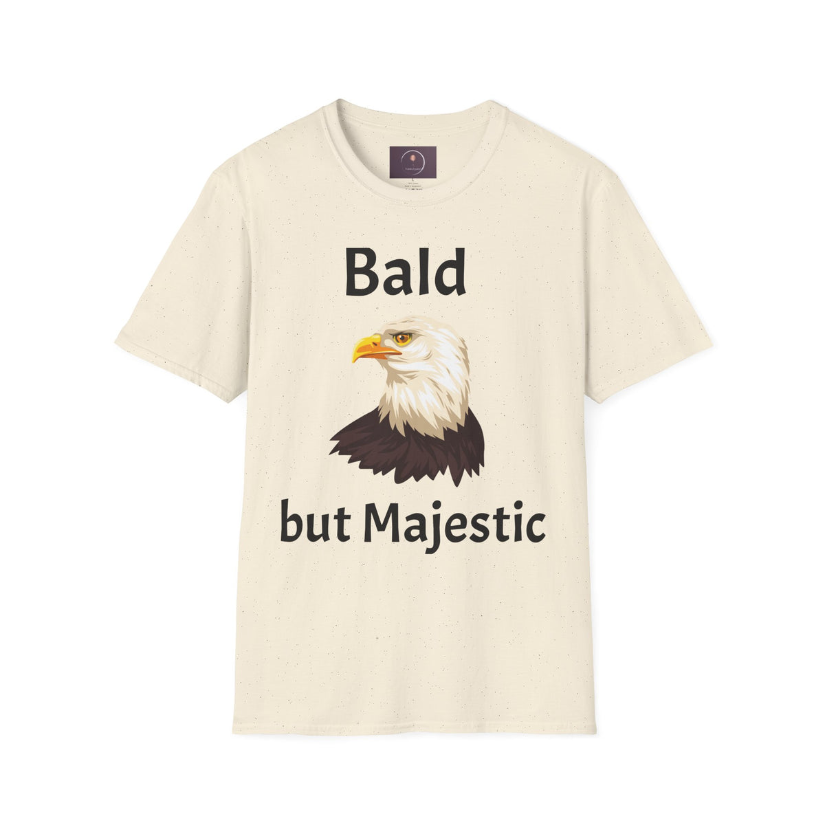Bald but Majestic T‑Shirt — Bald Eagle Graphic Tee