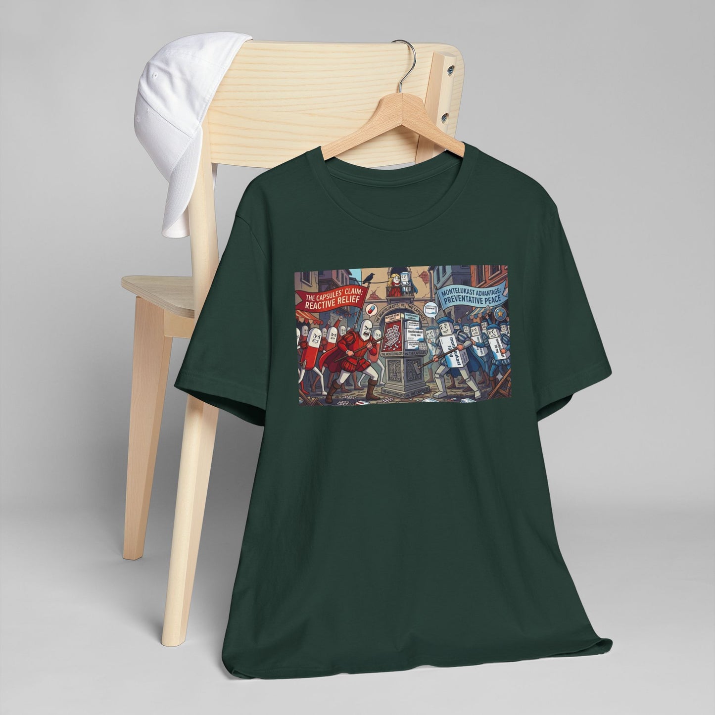 Montelukast vs. The Capsules Tee