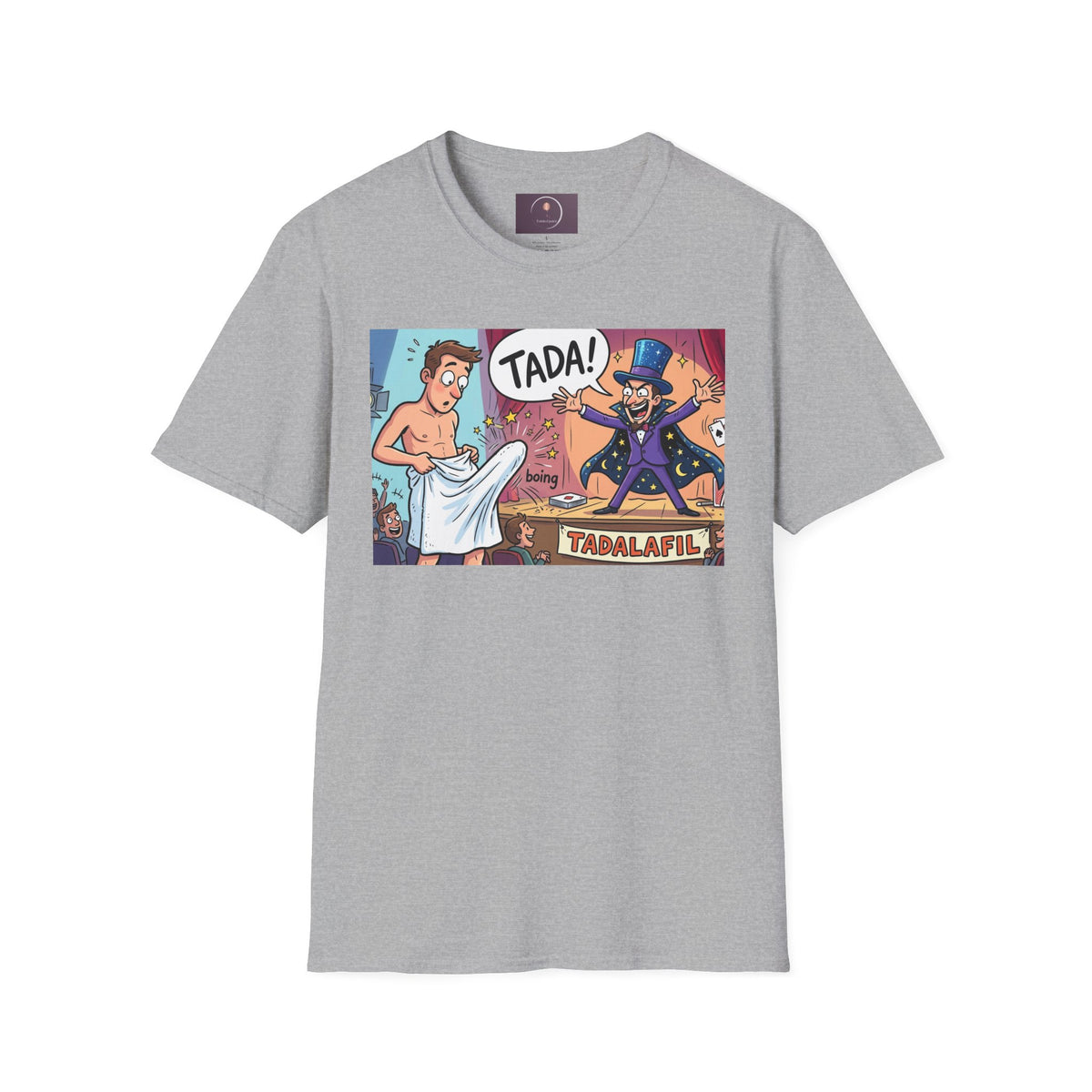 Tadafil Funny Magic Strip Joke T-Shirt