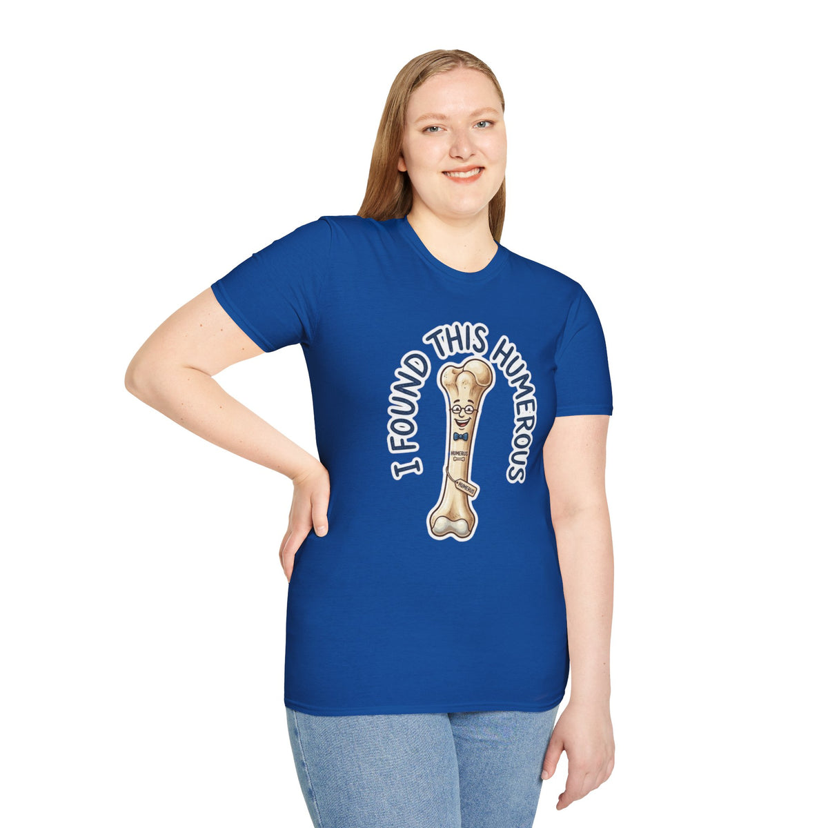 I Found This Humerous T-Shirt — Funny Bone Cartoon Tee