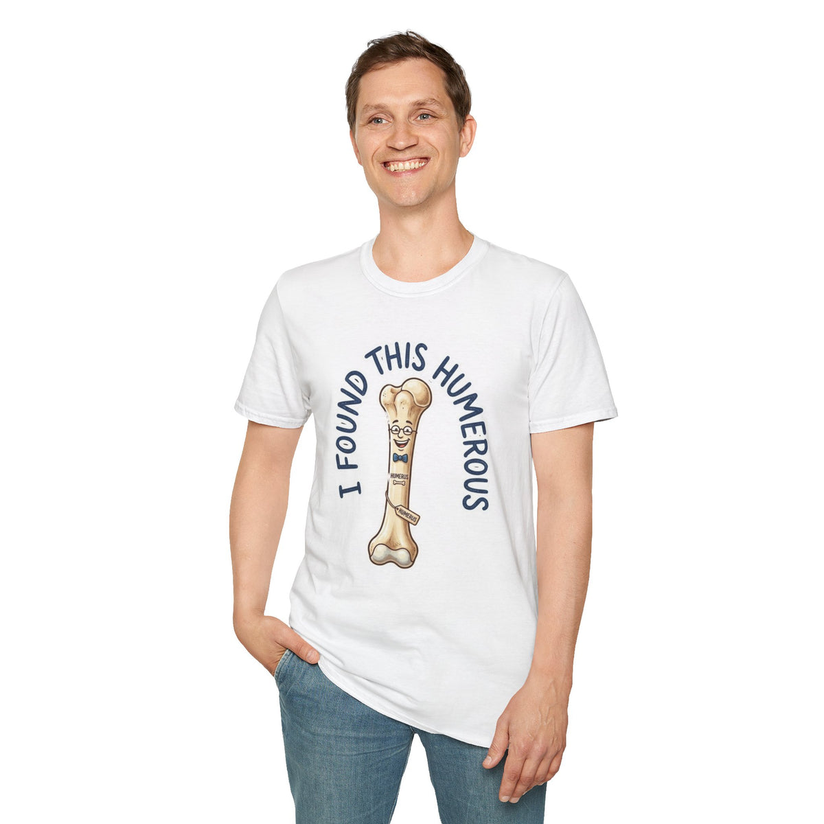 I Found This Humerous T-Shirt — Funny Bone Cartoon Tee