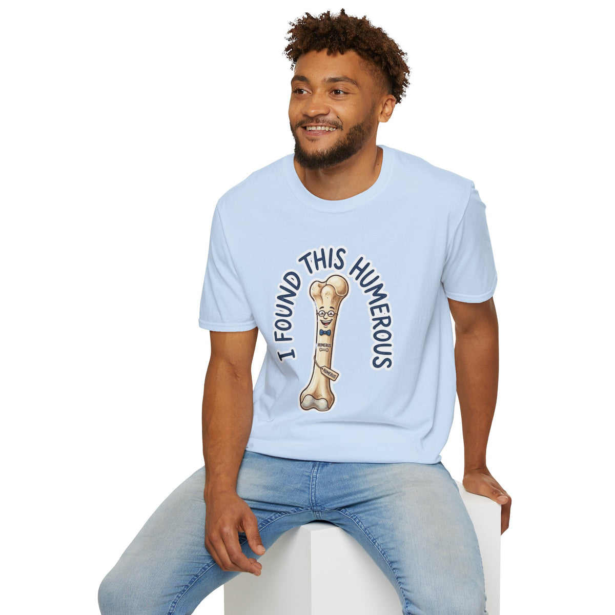 I Found This Humerous T-Shirt — Funny Bone Cartoon Tee