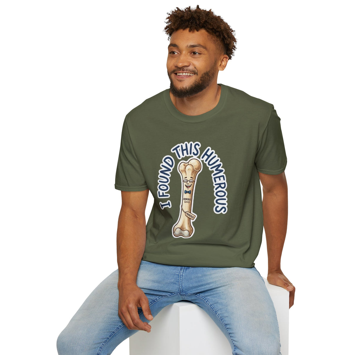 I Found This Humerous T-Shirt — Funny Bone Cartoon Tee