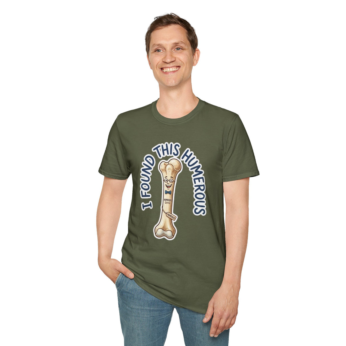 I Found This Humerous T-Shirt — Funny Bone Cartoon Tee