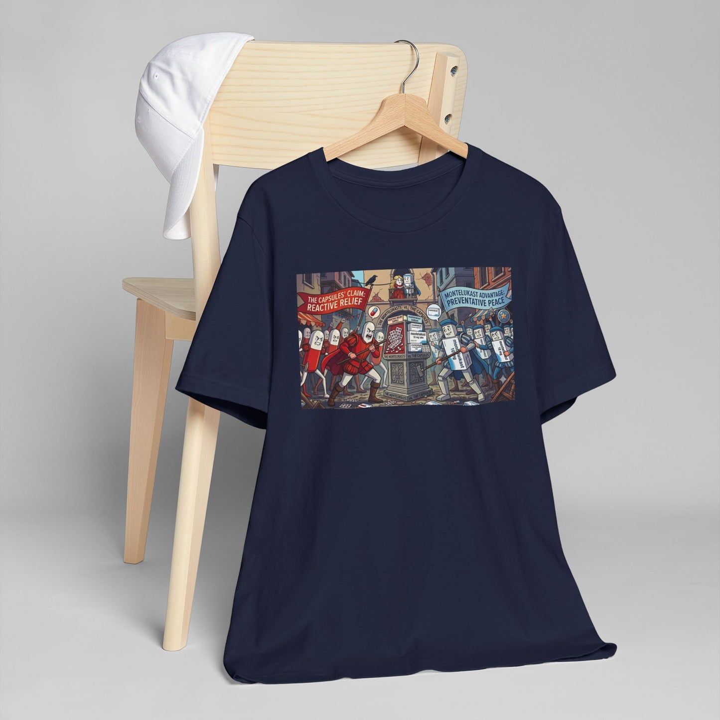 Montelukast vs. The Capsules Tee