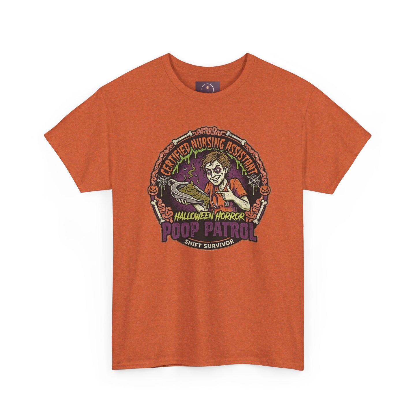 CNA Poop Patrol Halloween Horror Tee