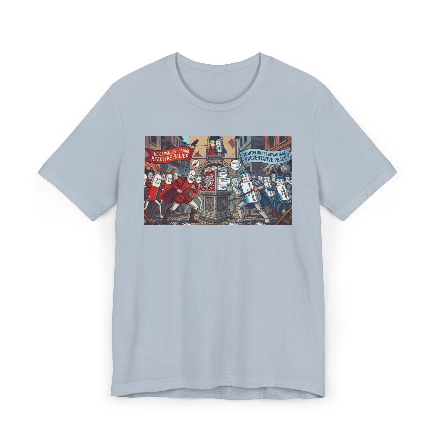 Montelukast vs. The Capsules Tee