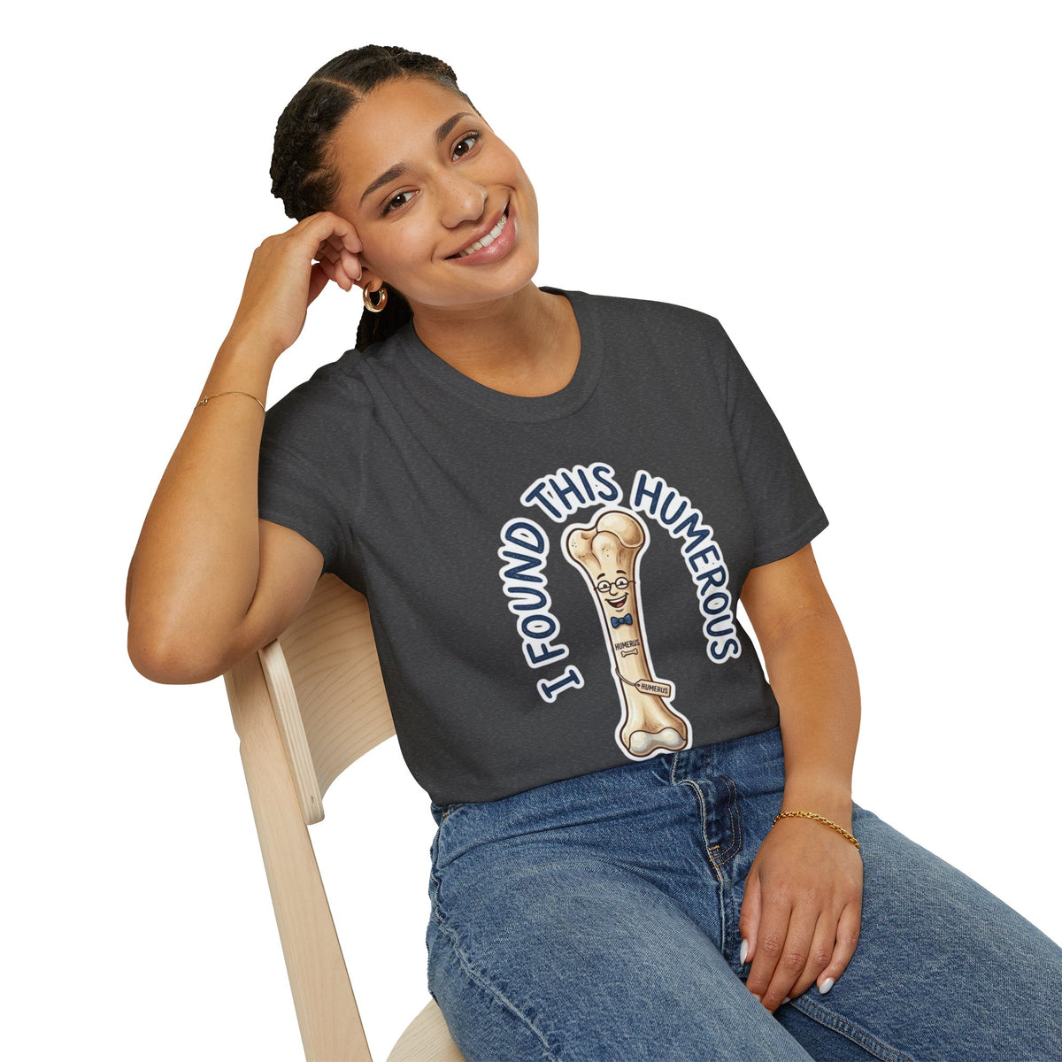 I Found This Humerous T-Shirt — Funny Bone Cartoon Tee