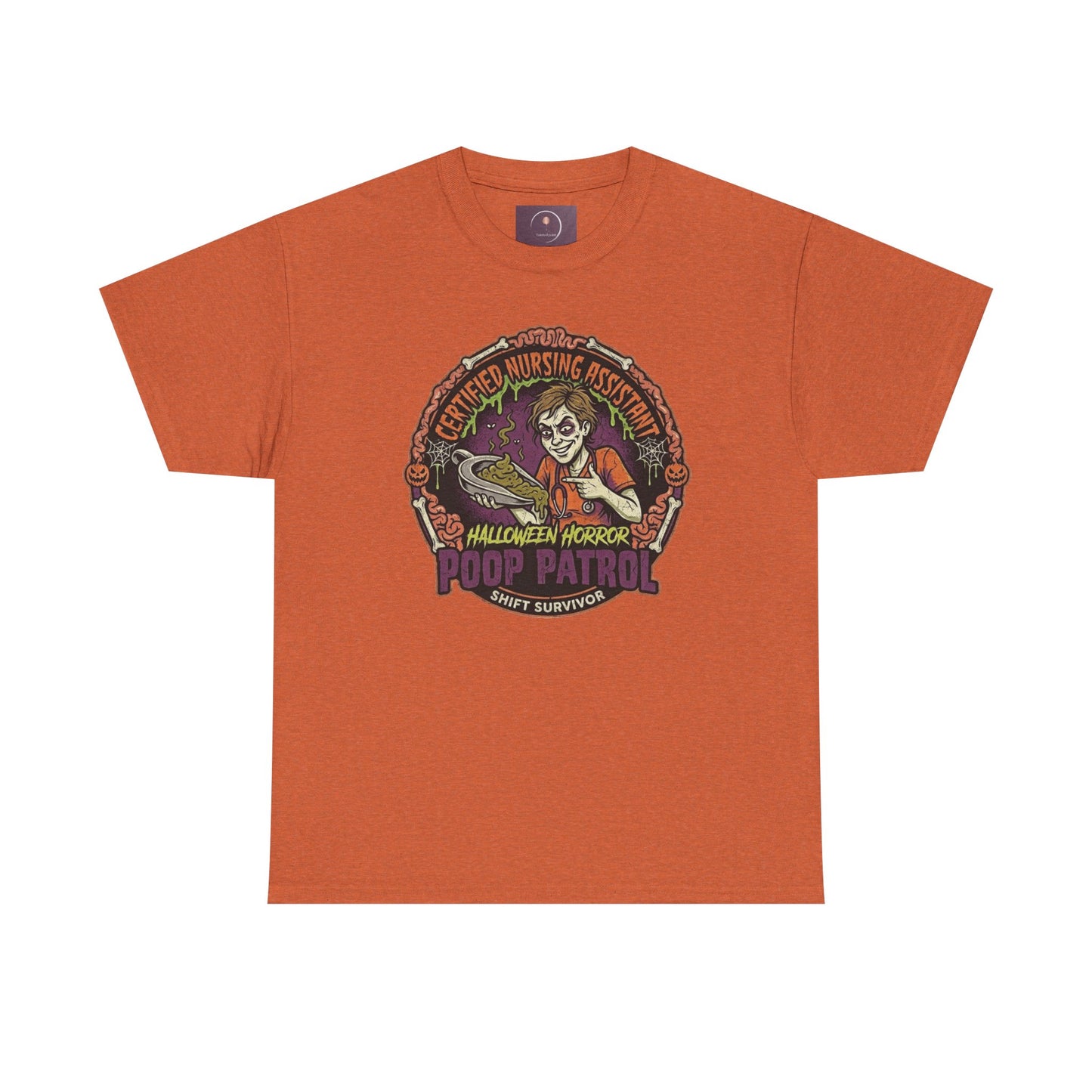 CNA Poop Patrol Halloween Horror Tee