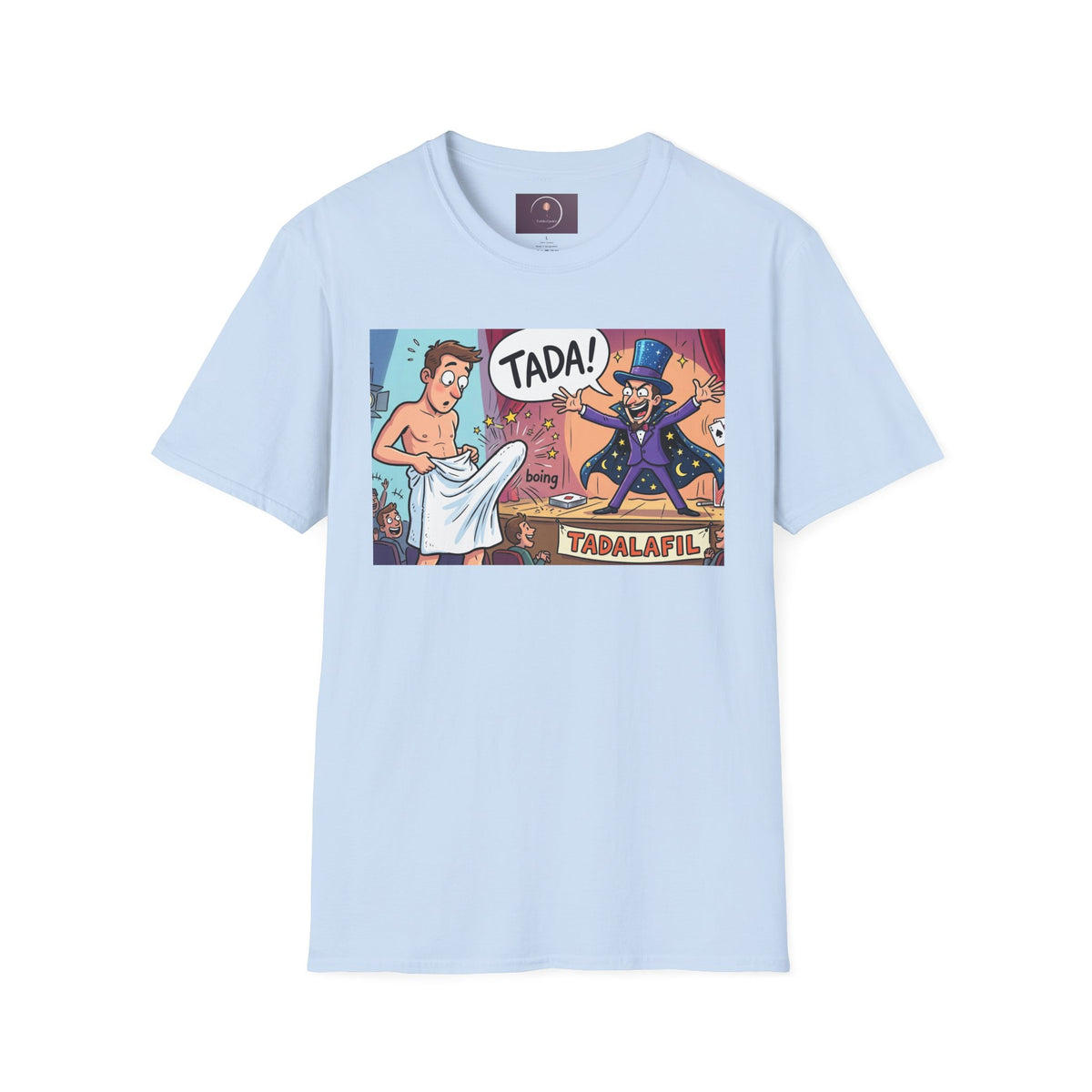 Tadafil Funny Magic Strip Joke T-Shirt