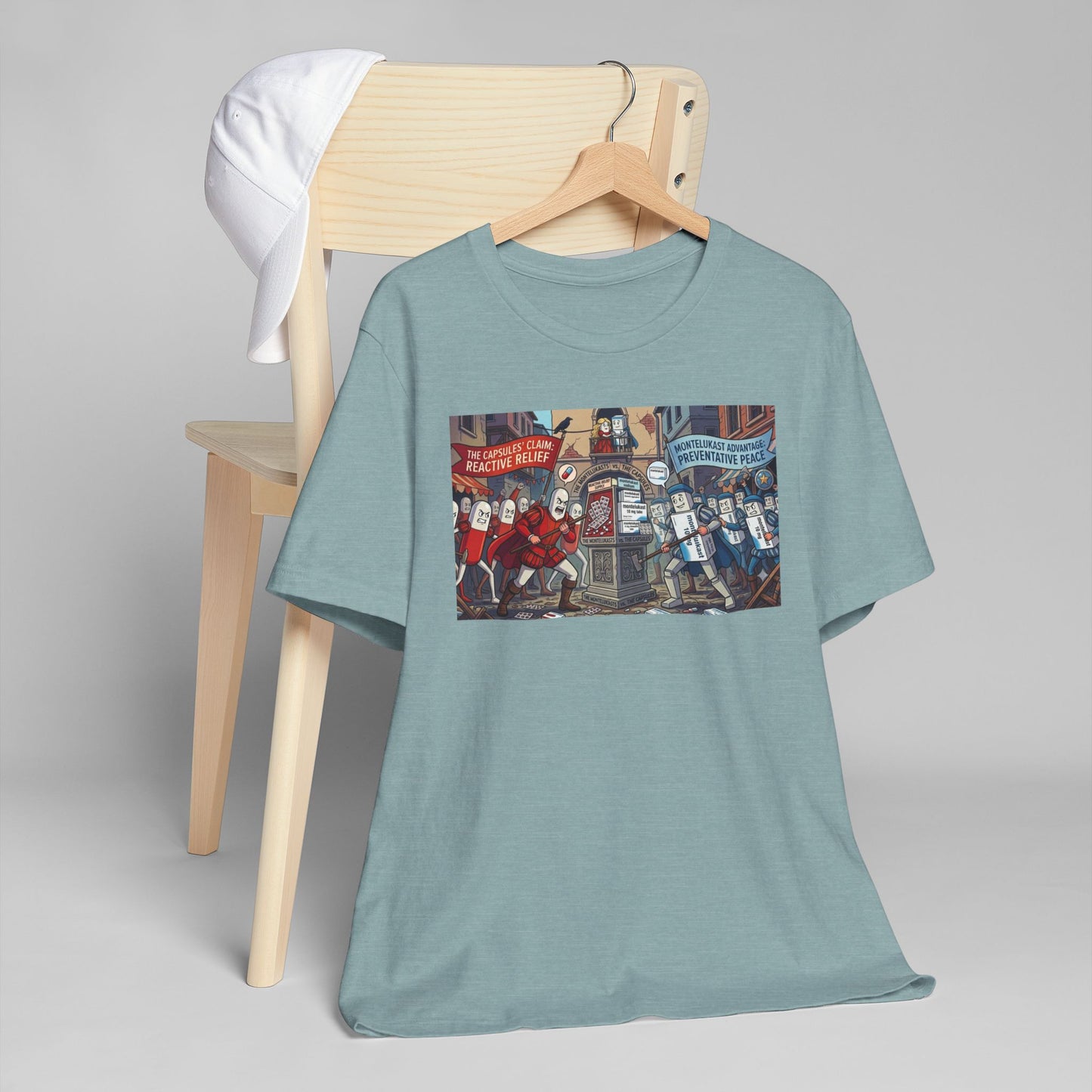 Montelukast vs. The Capsules Tee