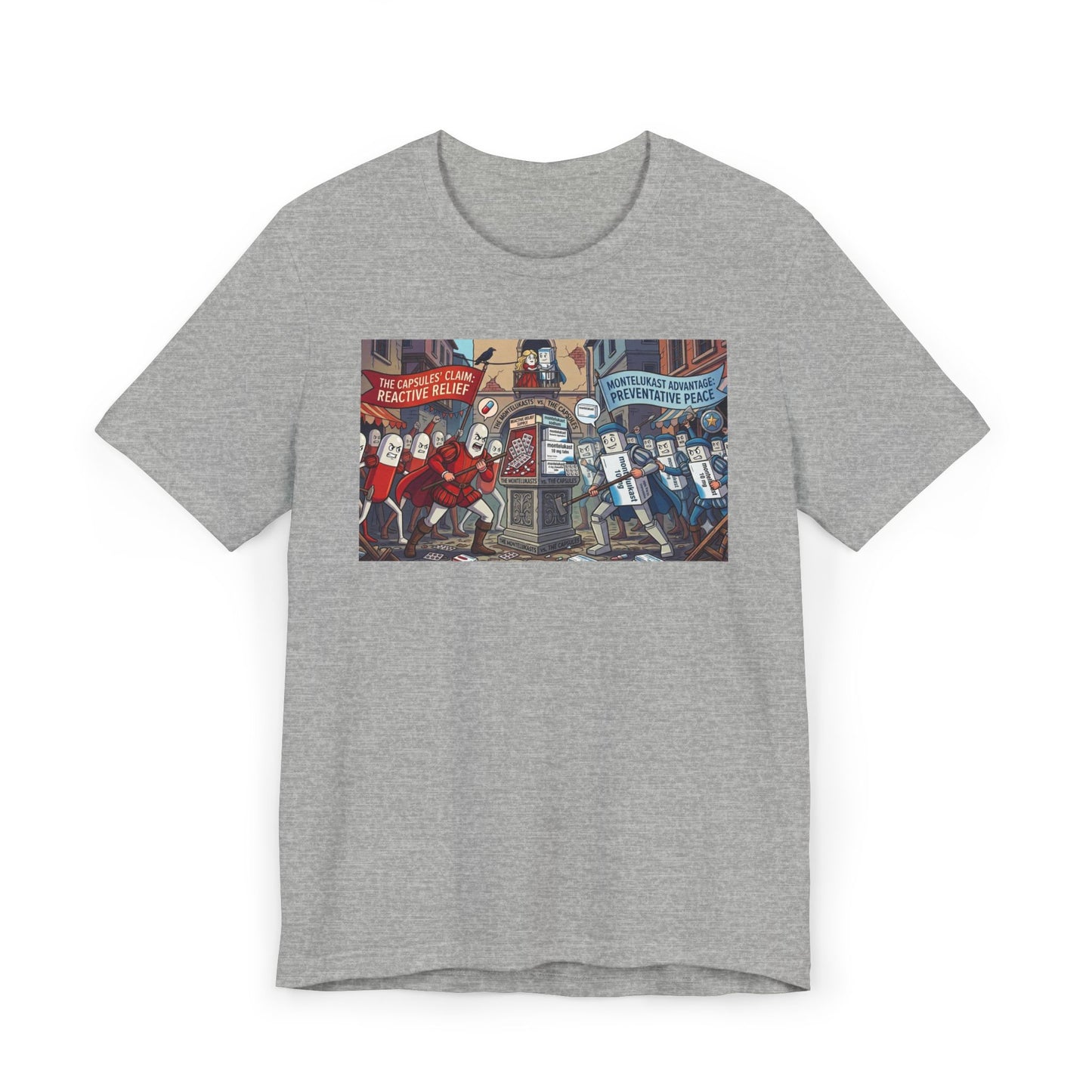 Montelukast vs. The Capsules Tee