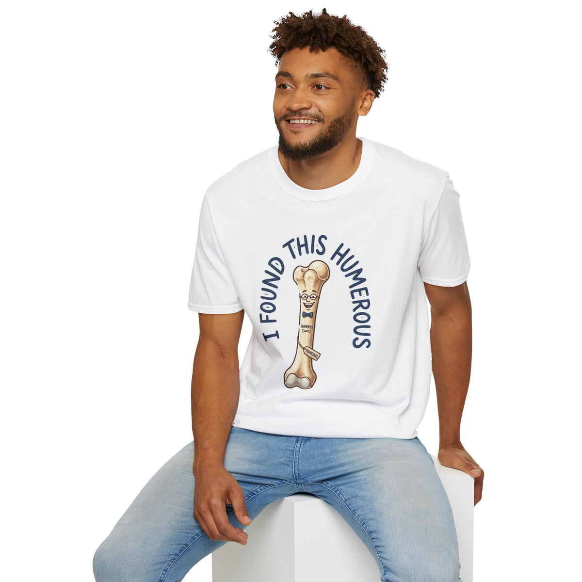 I Found This Humerous T-Shirt — Funny Bone Cartoon Tee