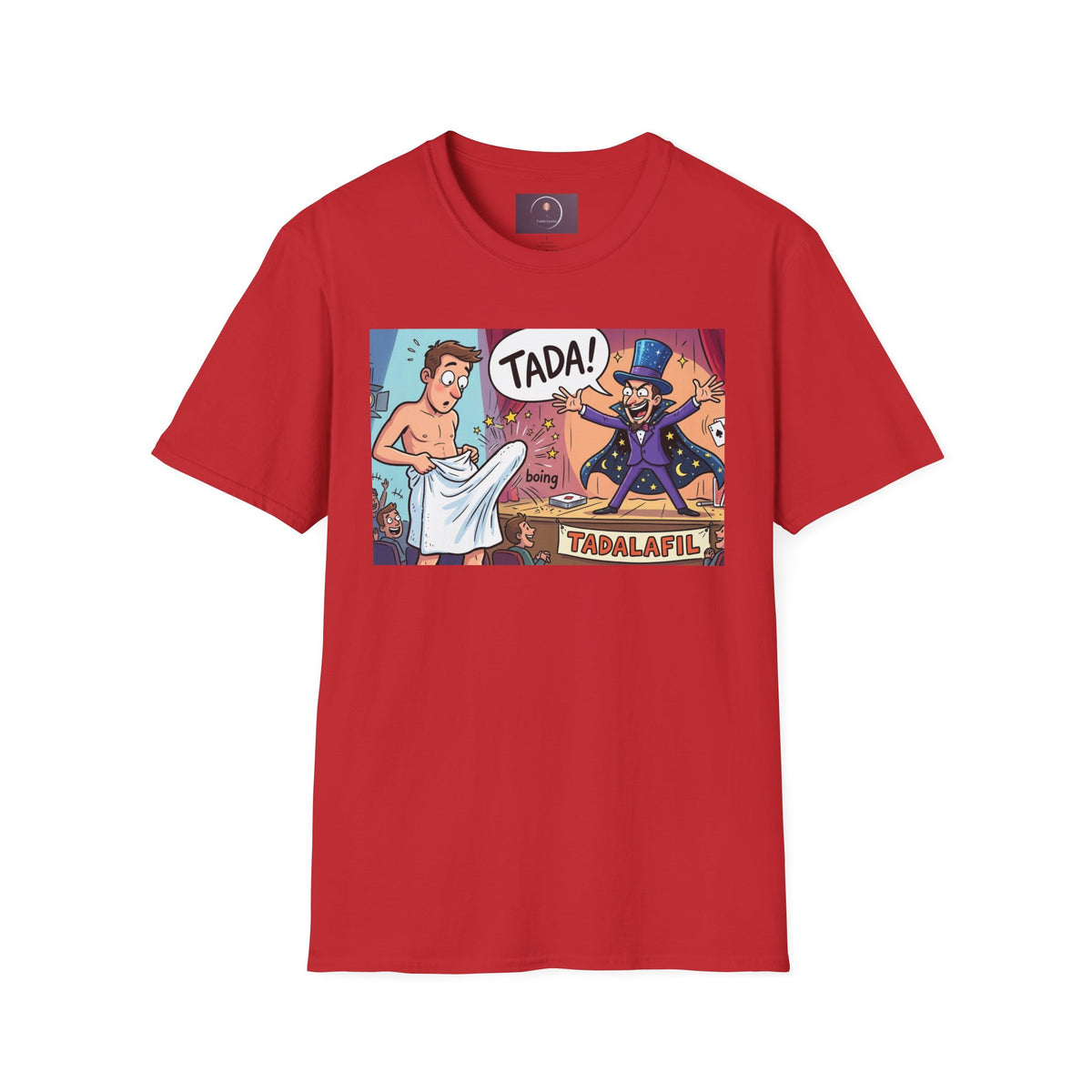 Tadafil Funny Magic Strip Joke T-Shirt