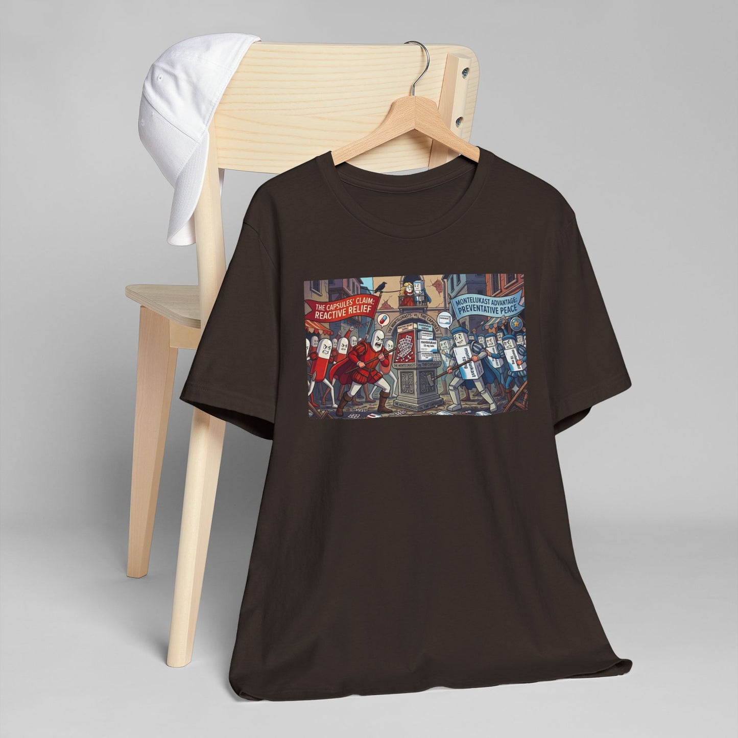 Montelukast vs. The Capsules Tee