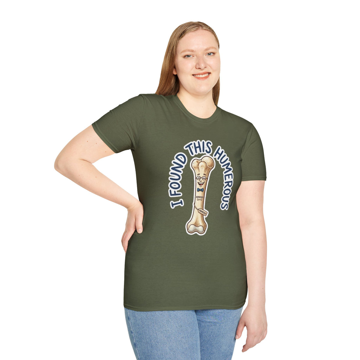 I Found This Humerous T-Shirt — Funny Bone Cartoon Tee