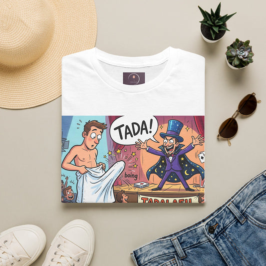 Tadafil Funny Magic Strip Joke T-Shirt