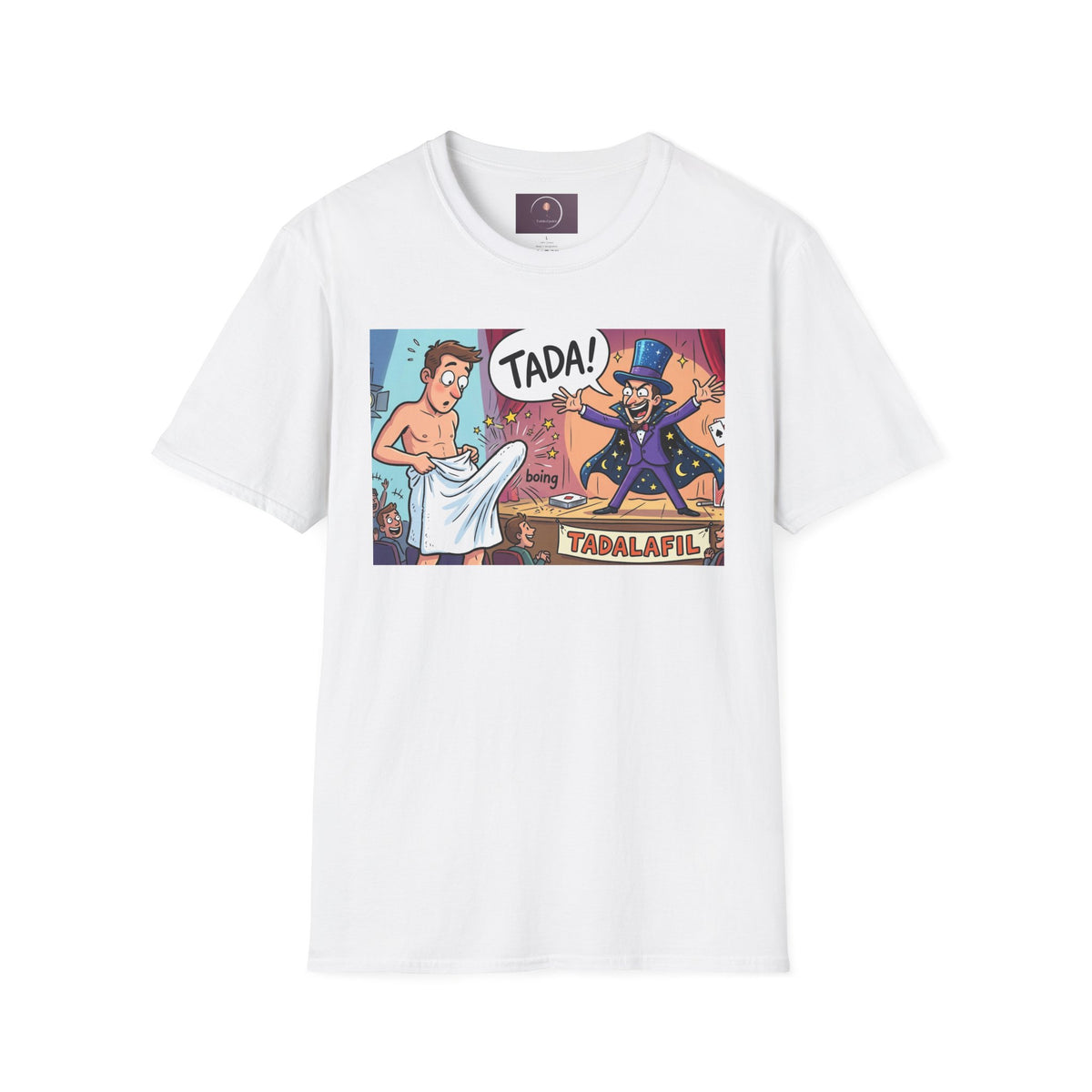 Tadafil Funny Magic Strip Joke T-Shirt