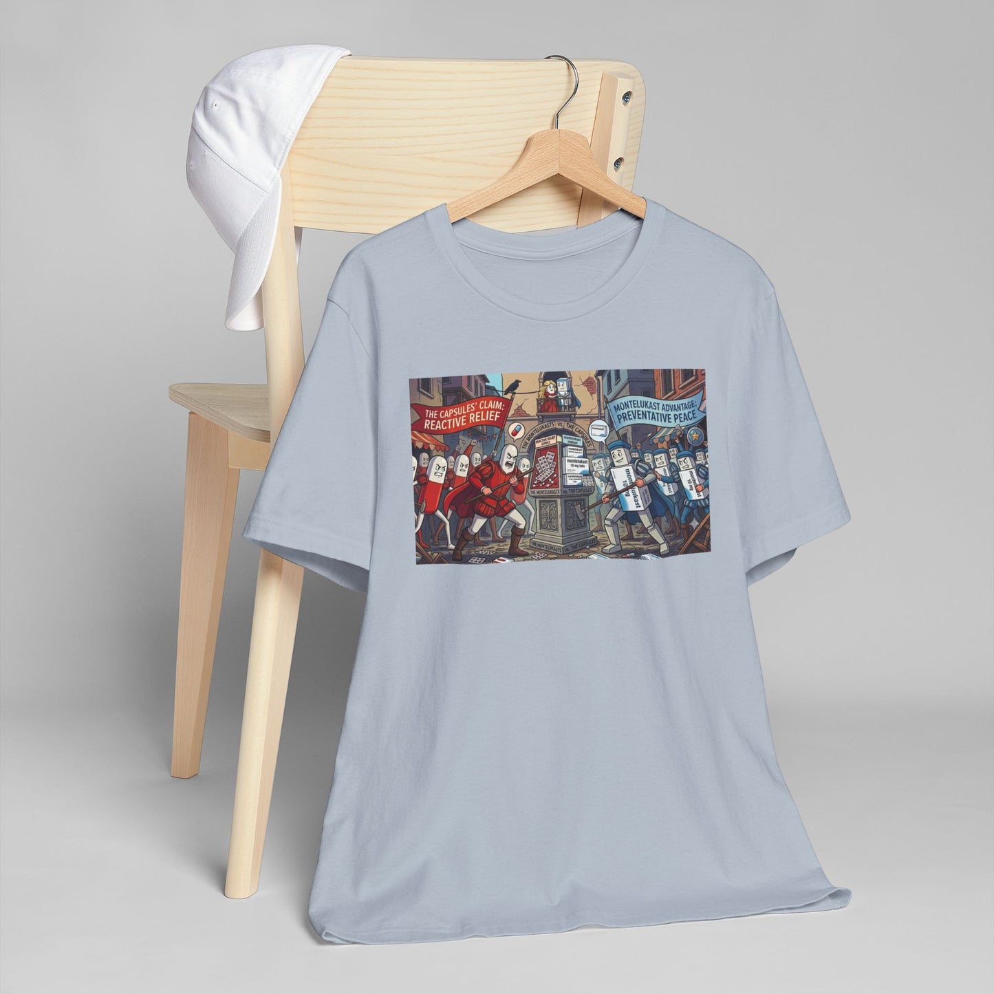 Montelukast vs. The Capsules Tee