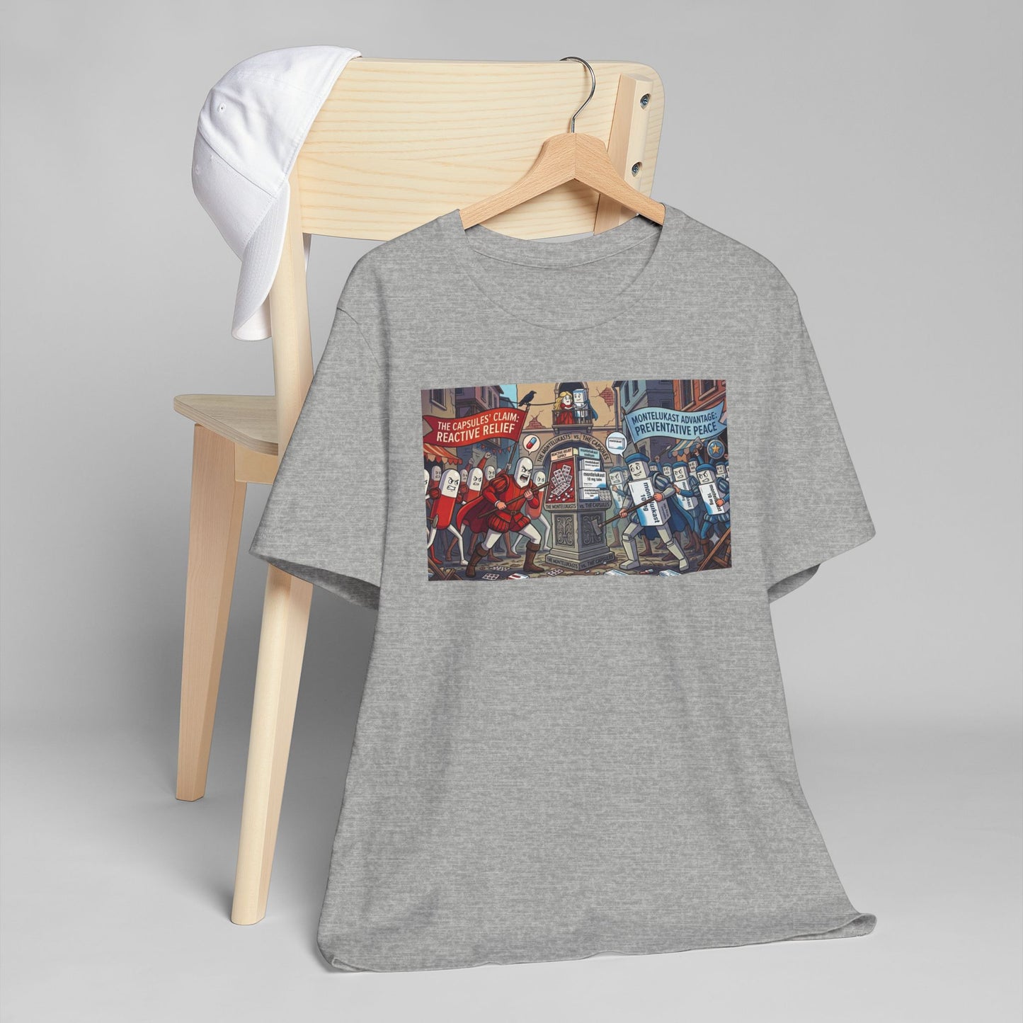 Montelukast vs. The Capsules Tee