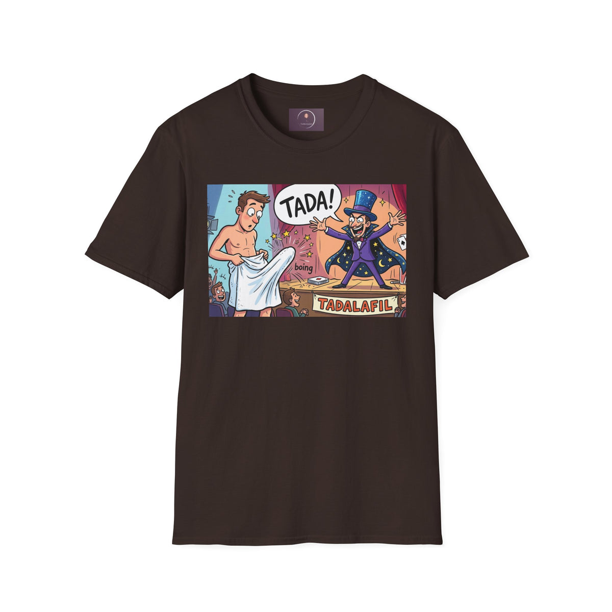 Tadafil Funny Magic Strip Joke T-Shirt