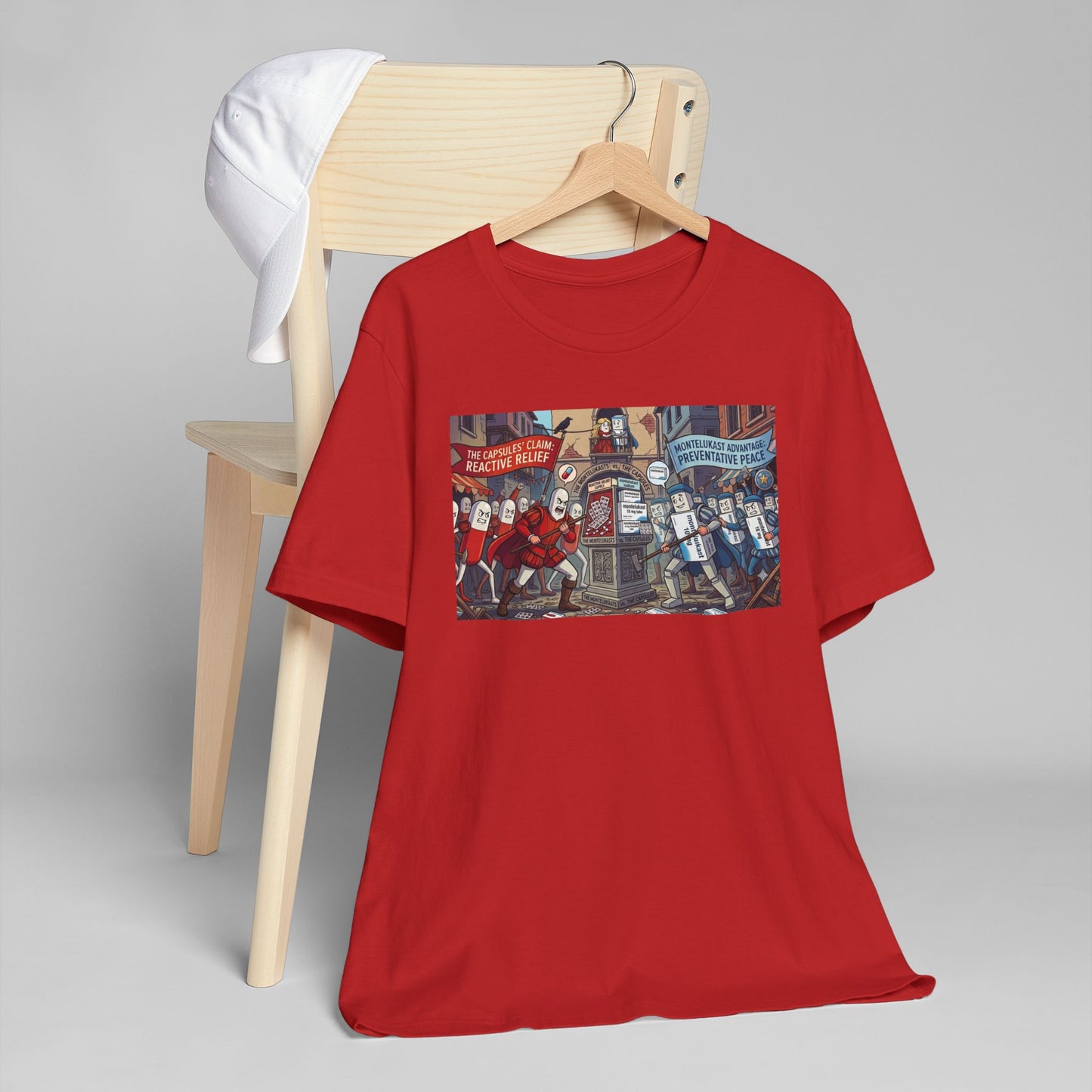 Montelukast vs. The Capsules Tee
