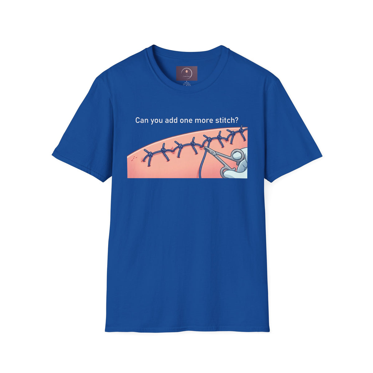 Surgical Humor T-Shirt — "Can you add one more stitch?" Medical Nurse Gift