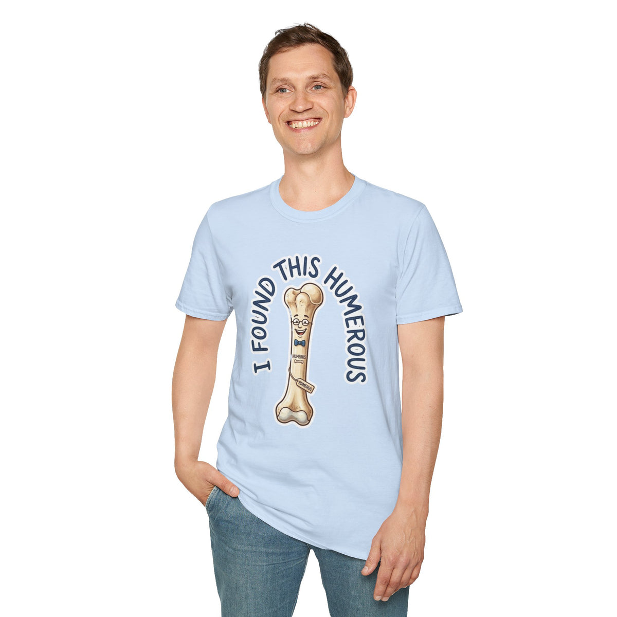 I Found This Humerous T-Shirt — Funny Bone Cartoon Tee