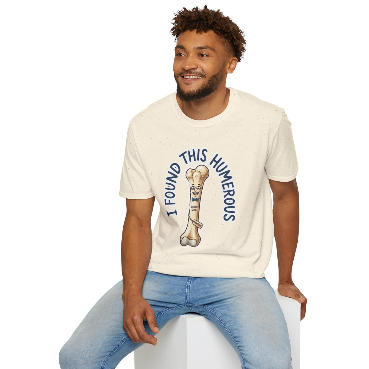 I Found This Humerous T-Shirt — Funny Bone Cartoon Tee