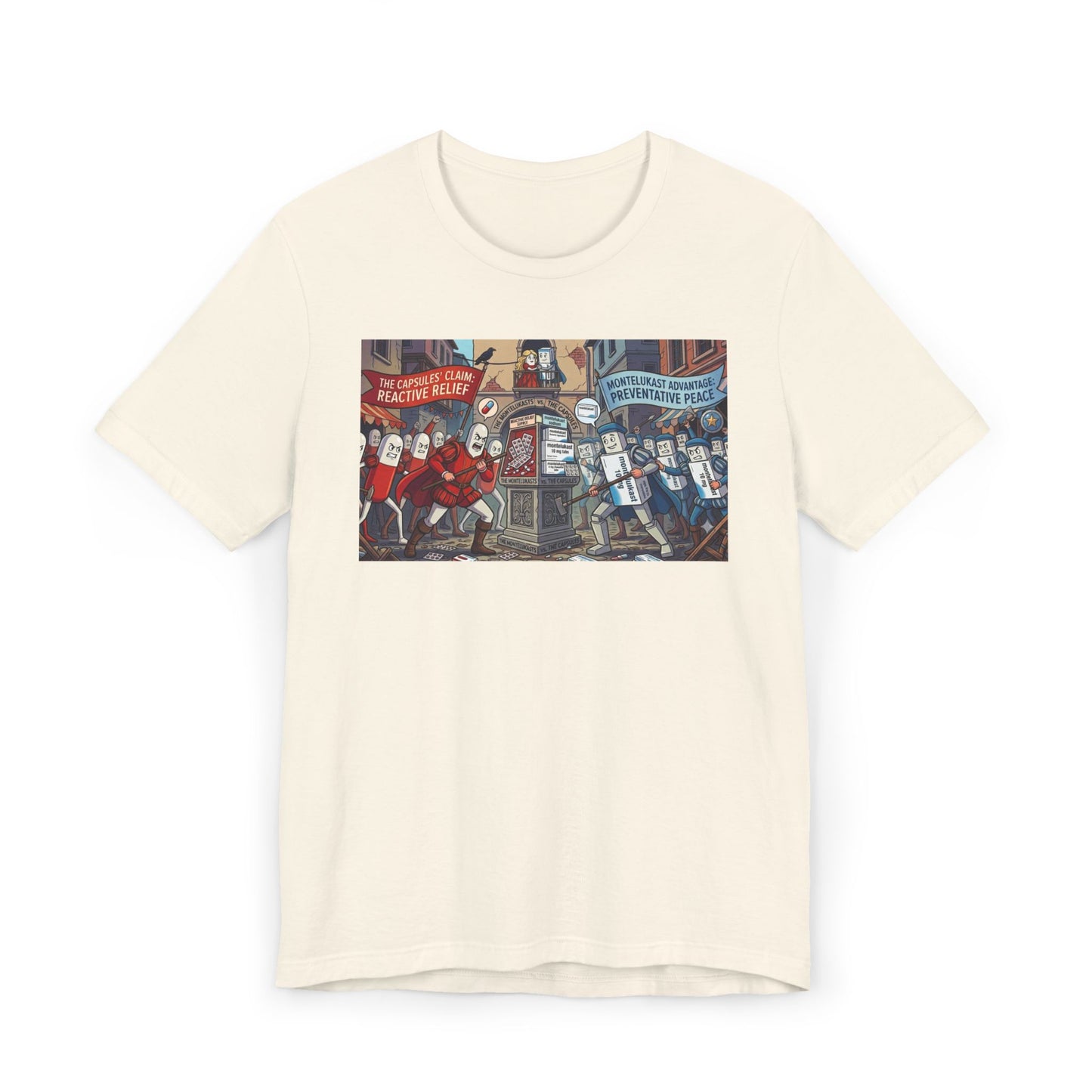 Montelukast vs. The Capsules Tee