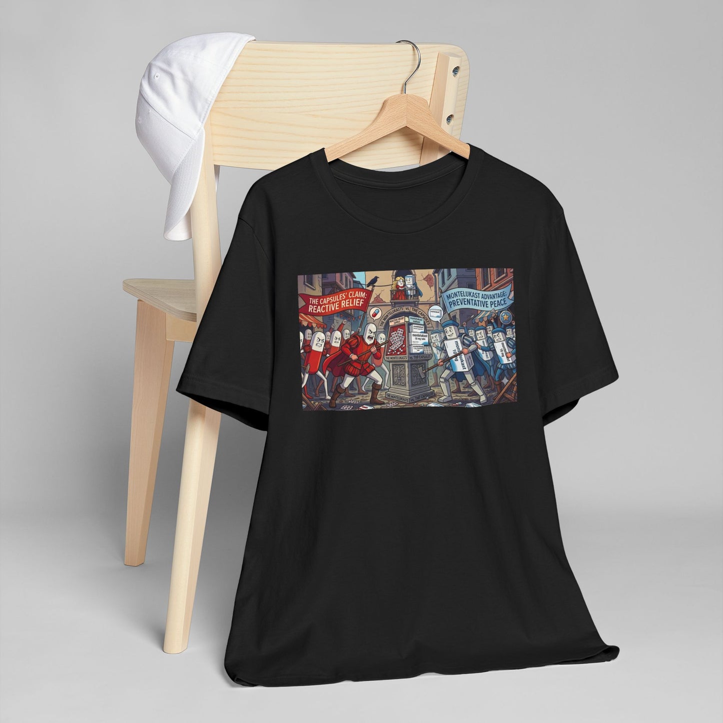 Montelukast vs. The Capsules Tee