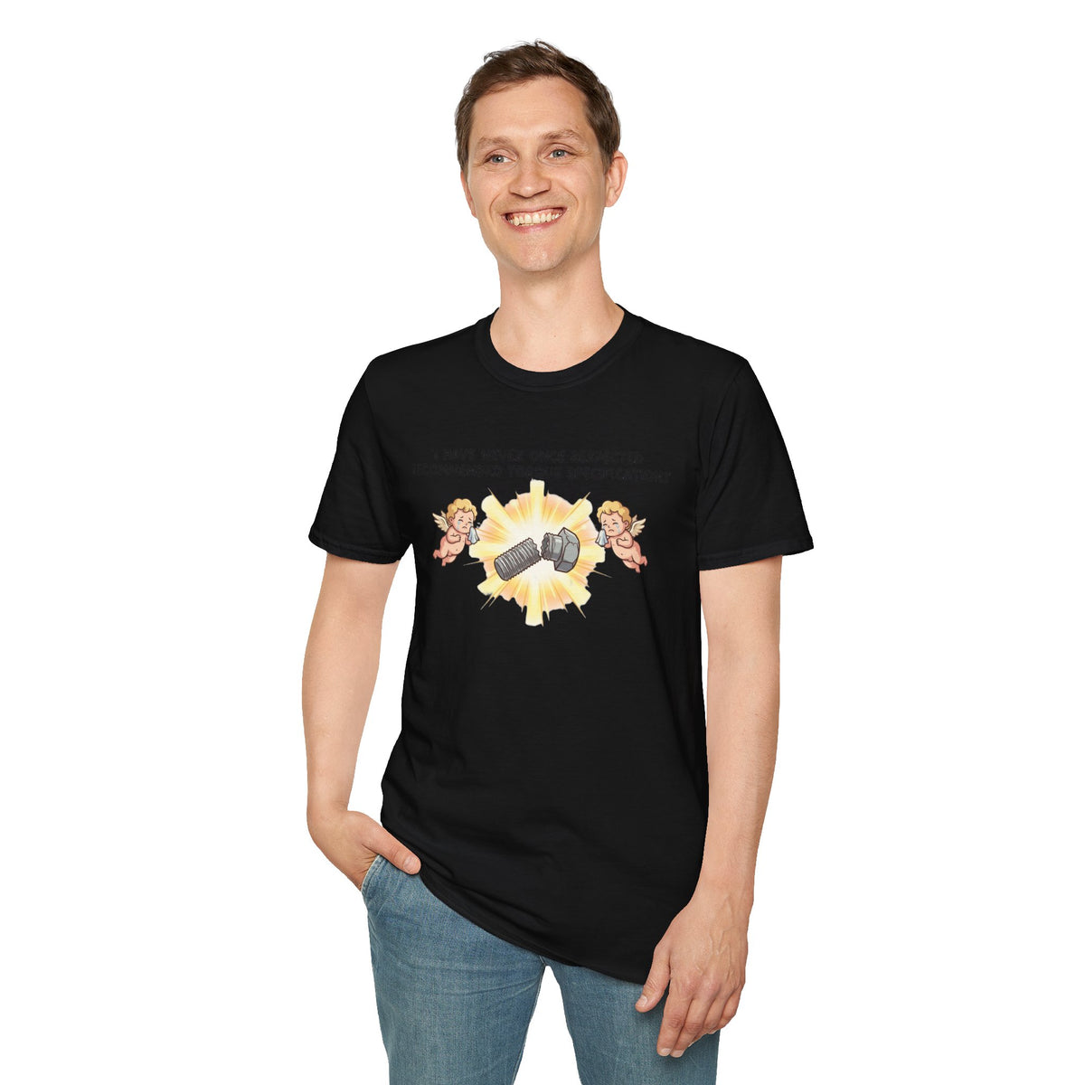Mechanical Humor T-Shirt — "I Have Never Once Respected Recommended Torque Specifications"