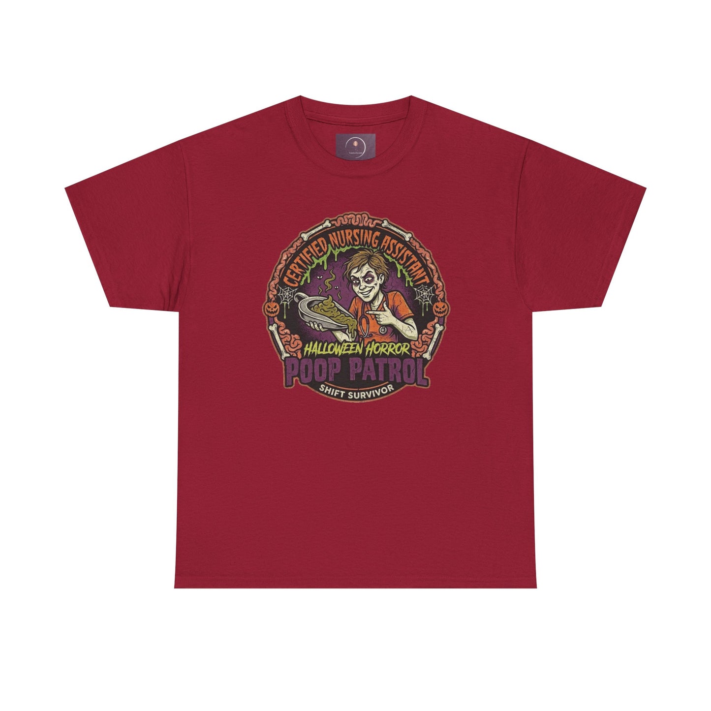CNA Poop Patrol Halloween Horror Tee