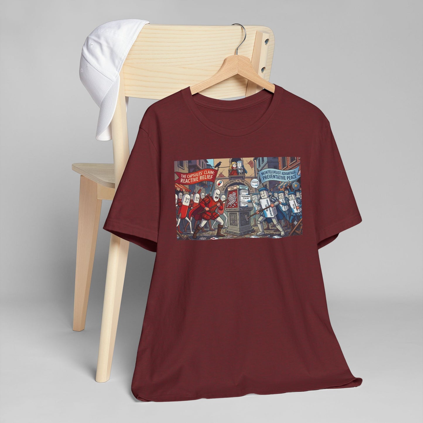 Montelukast vs. The Capsules Tee
