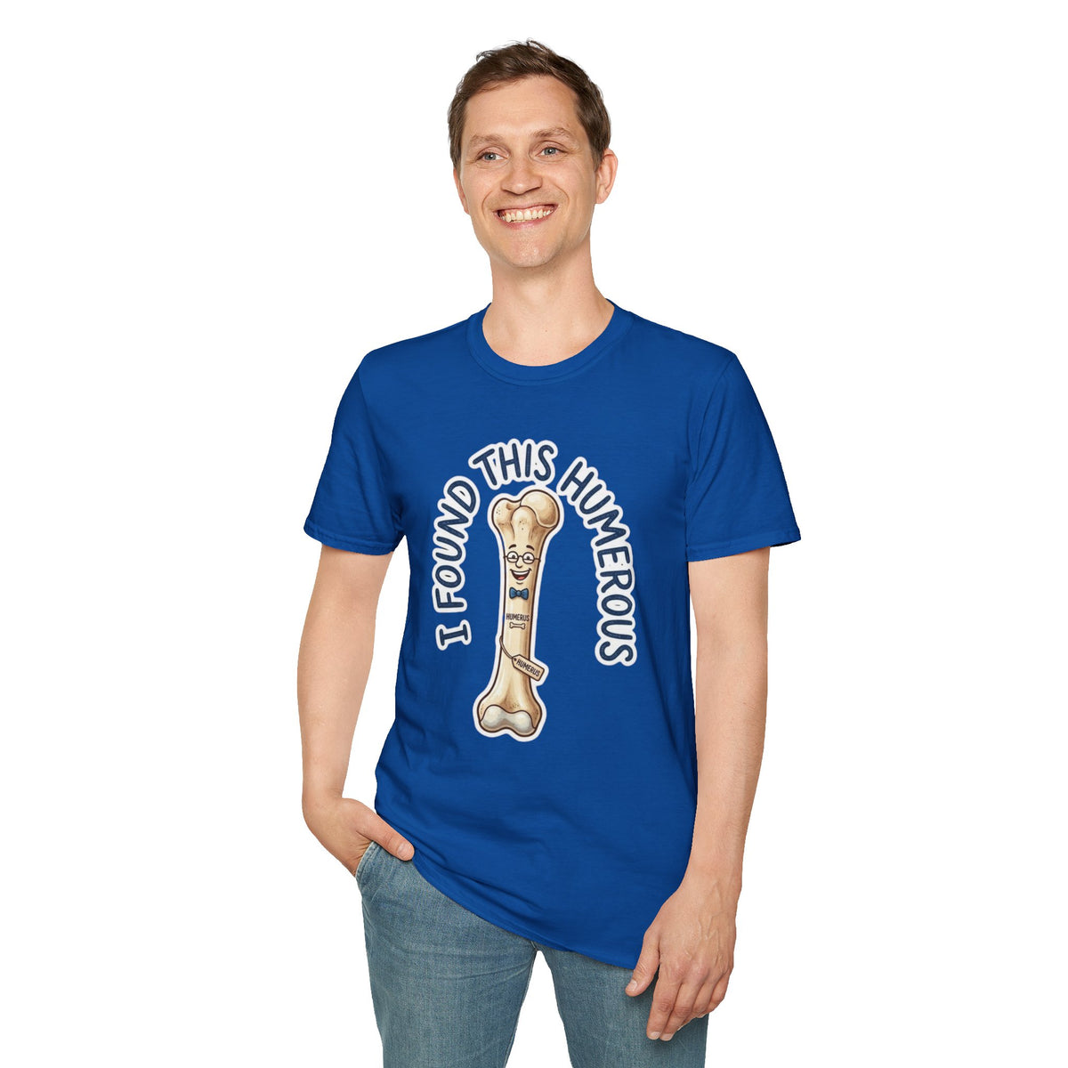 I Found This Humerous T-Shirt — Funny Bone Cartoon Tee