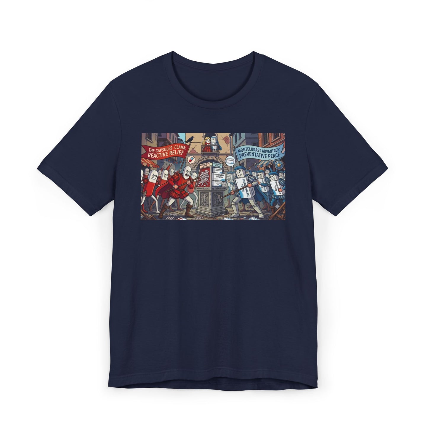 Montelukast vs. The Capsules Tee