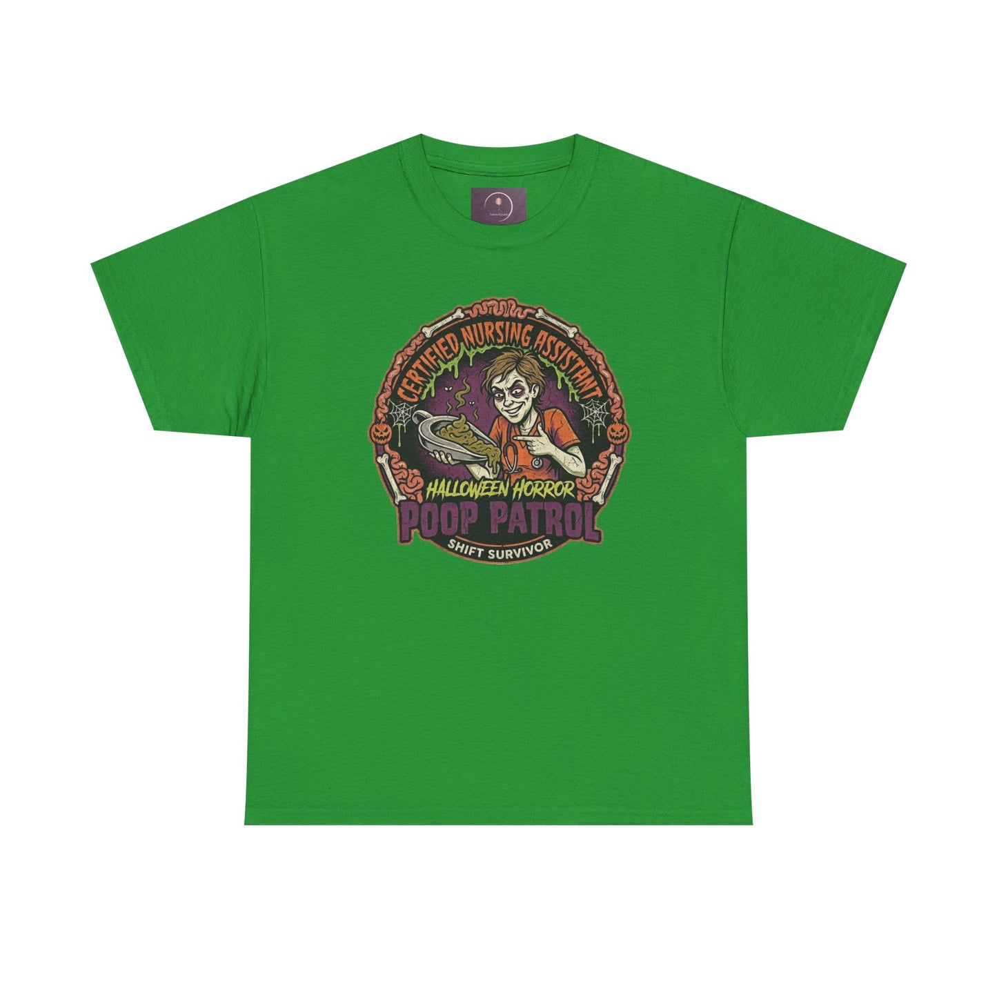 CNA Poop Patrol Halloween Horror Tee