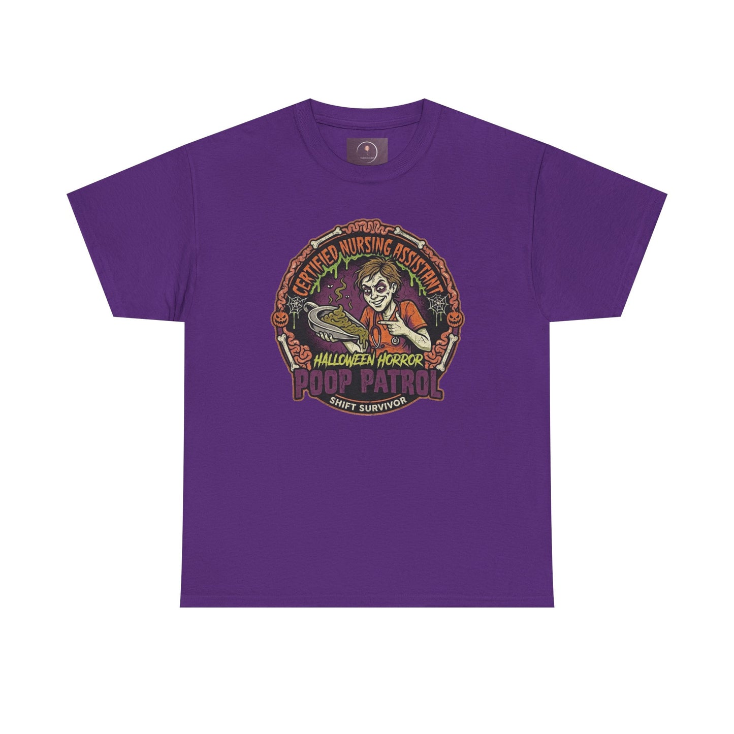 CNA Poop Patrol Halloween Horror Tee